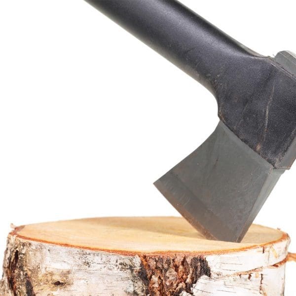 Norsk Hoggestabbe av massiv Bjørk